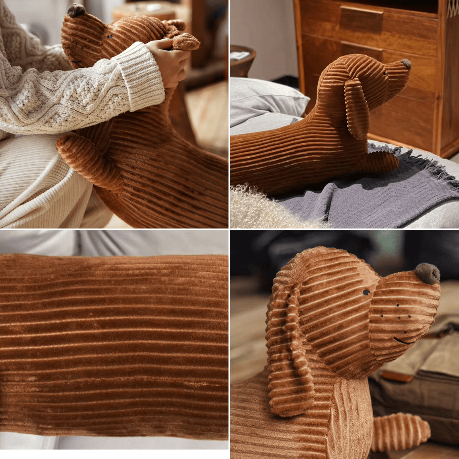 Hommfer – Coussin Tubulaire Chien - Hommfer