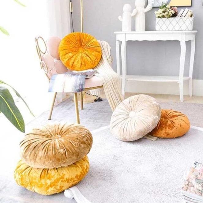Hommfer – Coussin Velours Luxe Rond - Hommfer