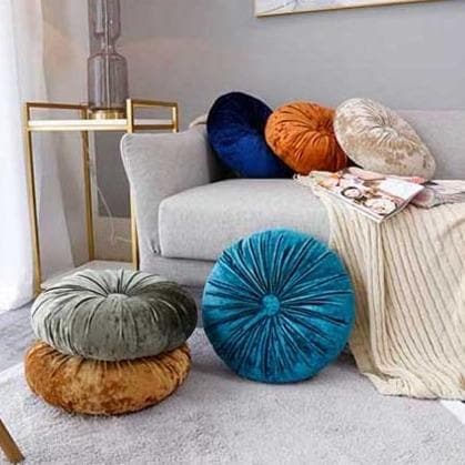 Hommfer – Coussin Velours Luxe Rond - Hommfer