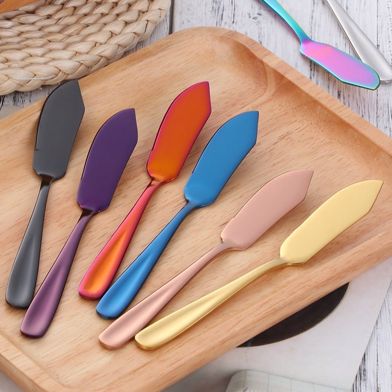 Hommfer – Couteaux à Fromage Finition Chrome - Hommfer
