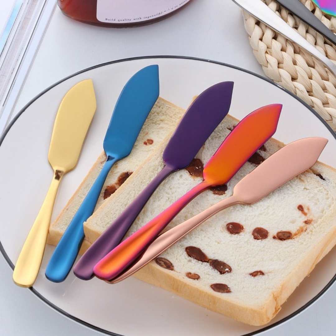 Hommfer – Couteaux à Fromage Finition Chrome - Hommfer