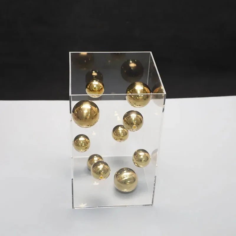 Hommfer – Cube Décoratif Art Sphères Flottantes - Hommfer