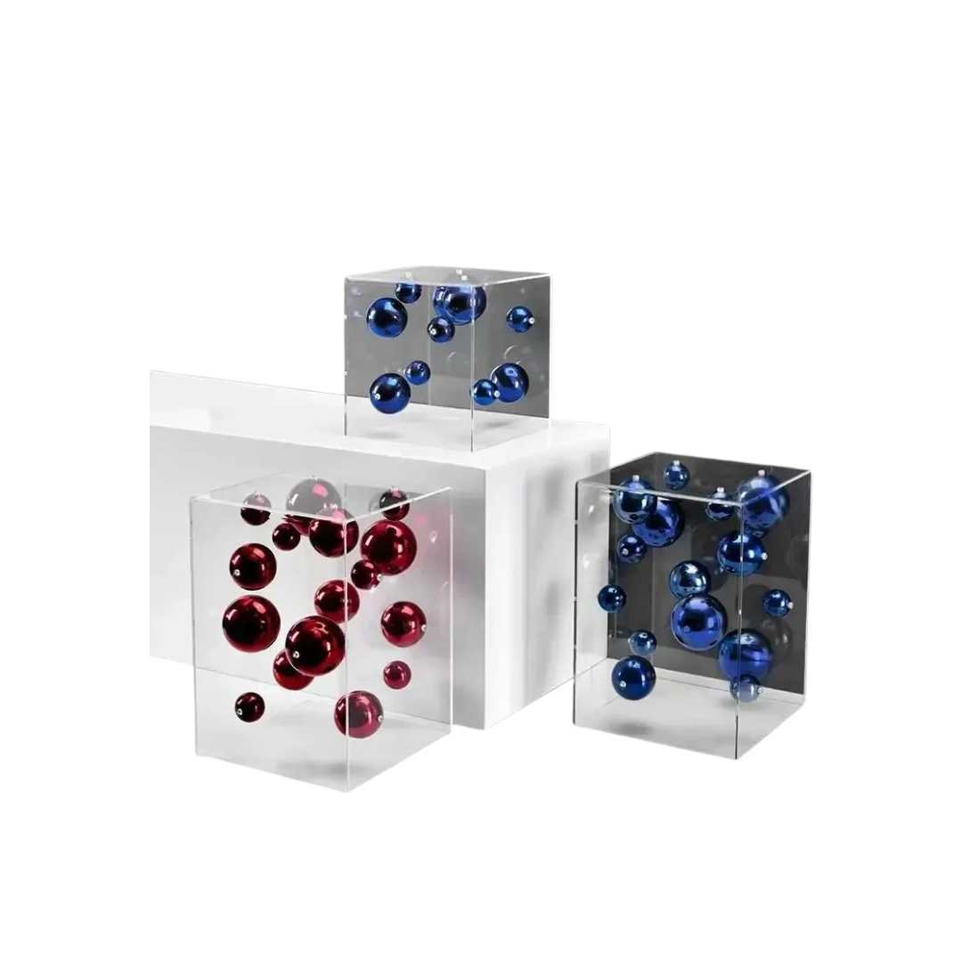 Hommfer – Cube Décoratif Art Sphères Flottantes - Hommfer