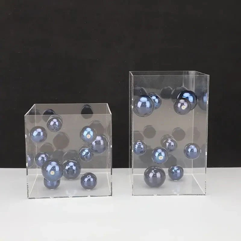 Hommfer – Cube Décoratif Art Sphères Flottantes - Hommfer