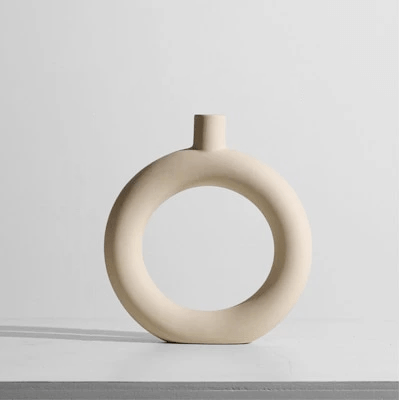 Hommfer – Décor Céramique Taupe et Bougeoirs Modernes - Hommfer