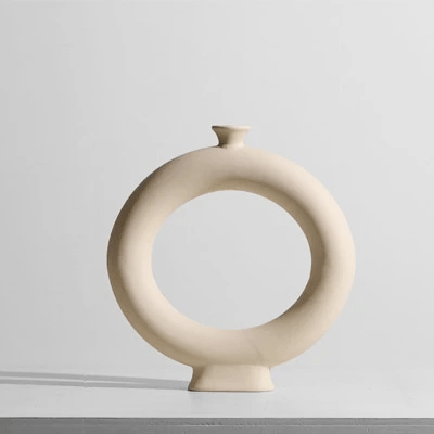 Hommfer – Décor Céramique Taupe et Bougeoirs Modernes - Hommfer