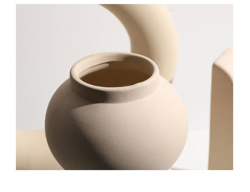 Hommfer – Décor Céramique Taupe et Bougeoirs Modernes - Hommfer