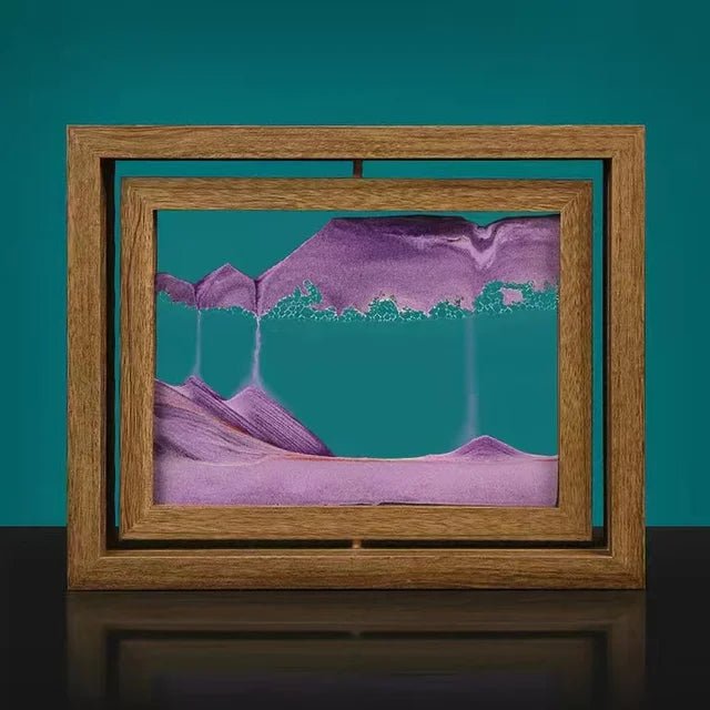Hommfer – Décoration de sable rotative en verre pour un intérieur élégant - Hommfer