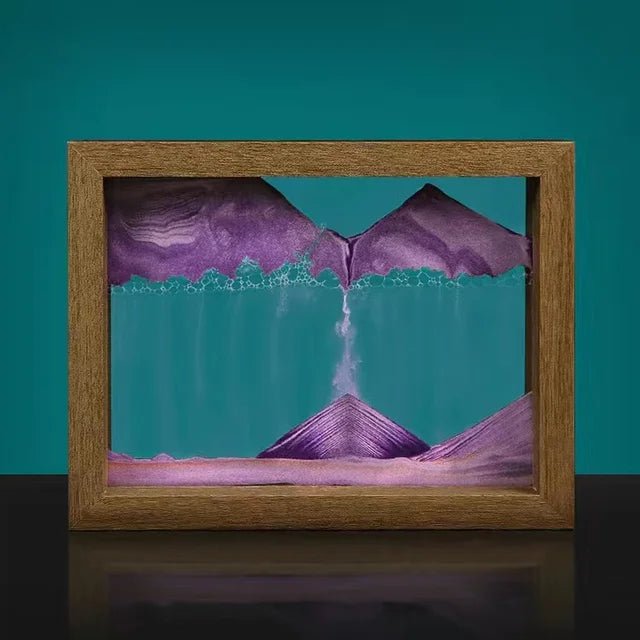 Hommfer – Décoration de sable rotative en verre pour un intérieur élégant - Hommfer