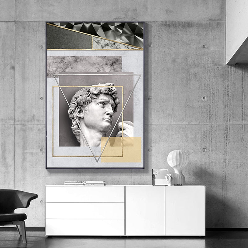 Hommfer – Décoration Murale Abstraite Inspirée des Dieux Antiques - Hommfer