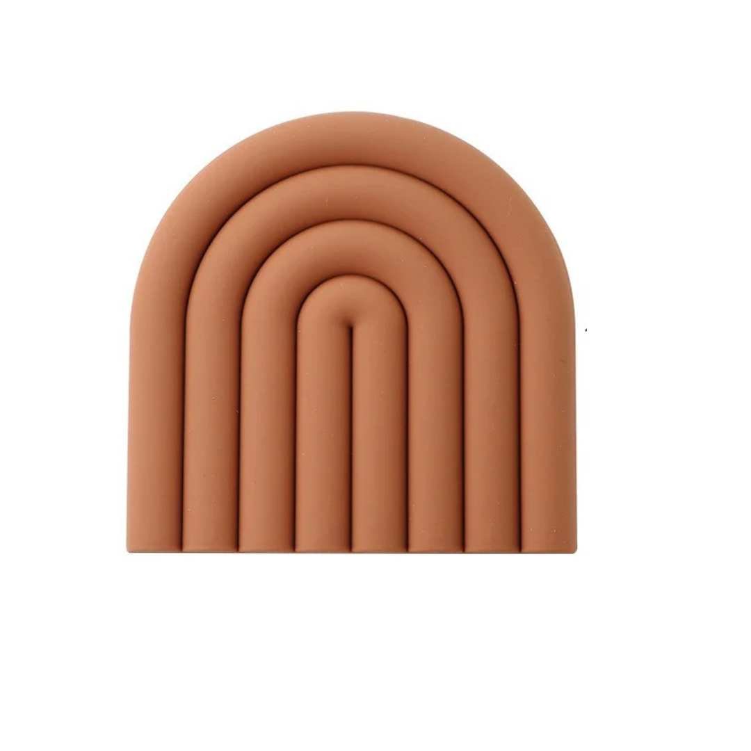 Hommfer - Dessous de Verre Arc - en - Ciel en Silicone - Hommfer