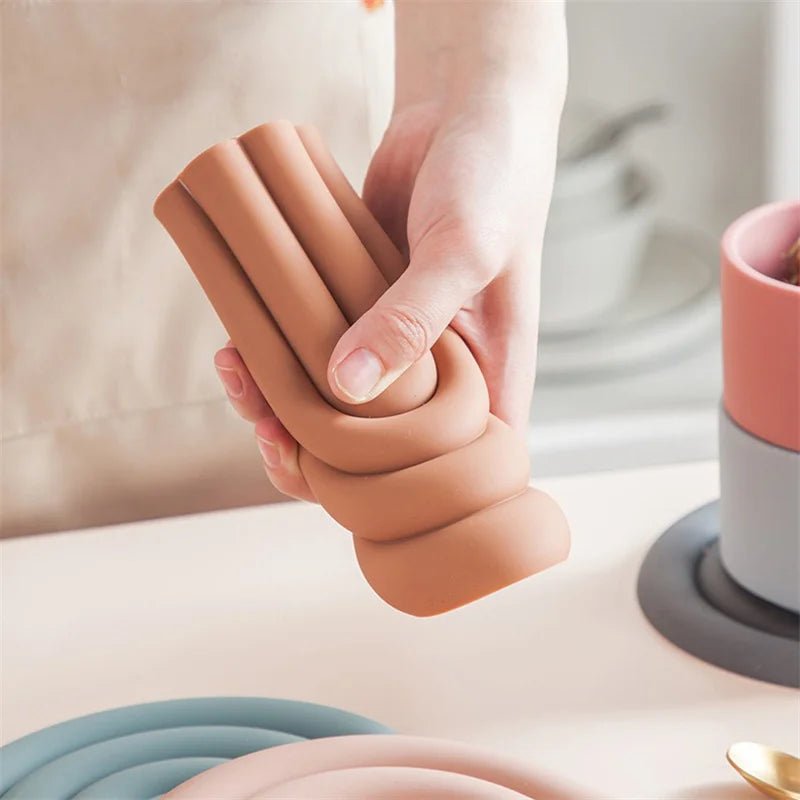 Hommfer - Dessous de Verre Arc - en - Ciel en Silicone - Hommfer