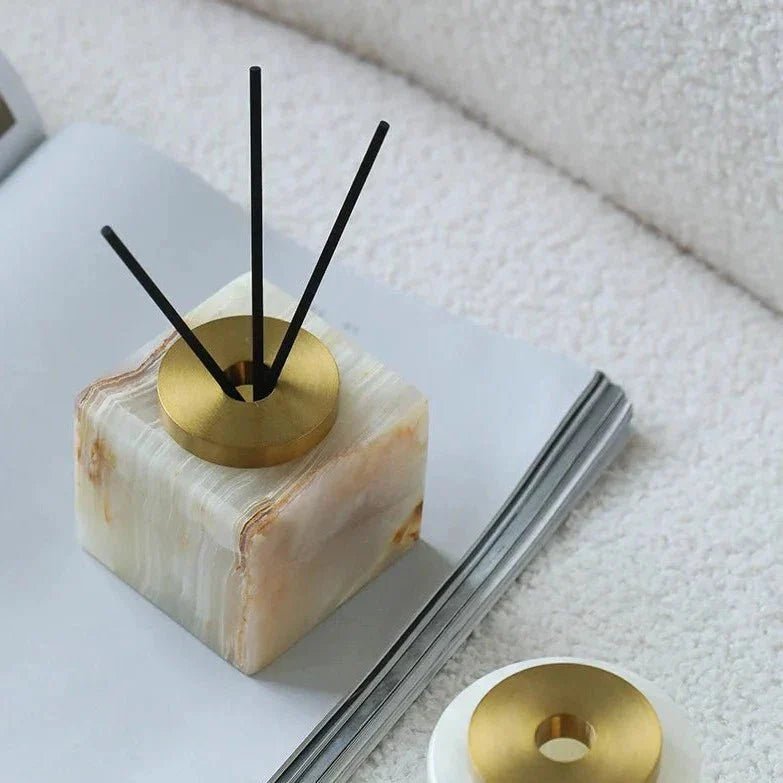 Hommfer – Diffuseur en Marbre Fait Main pour le Salon - Hommfer