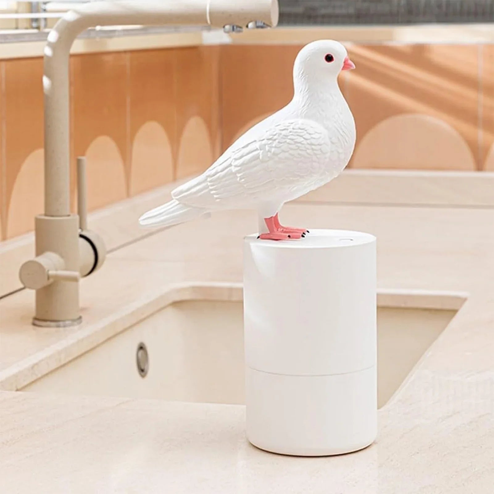 Hommfer – Distributeur de Savon en Forme de Pigeon - Hommfer