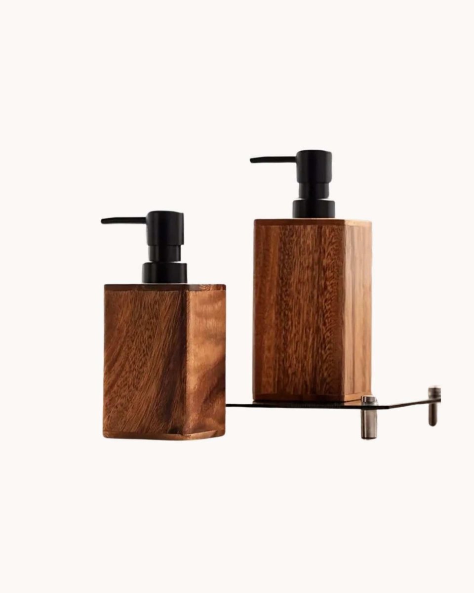 Hommfer – Distributeur de Savon et Lotion en Noyer - Hommfer