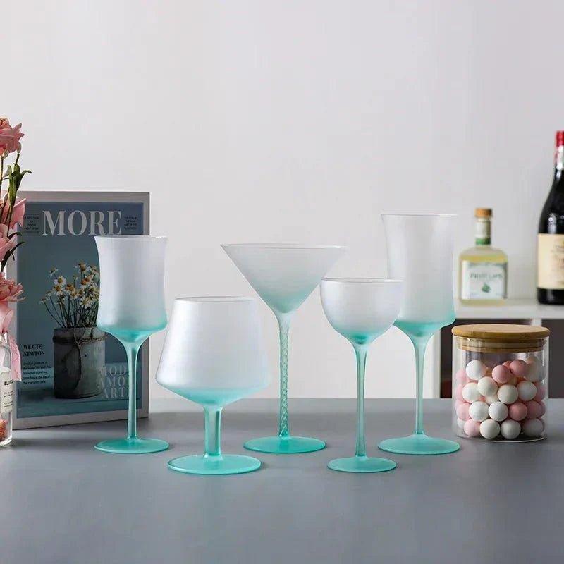 Hommfer – Élégant Service de Verres à Cocktail en Cristal - Hommfer