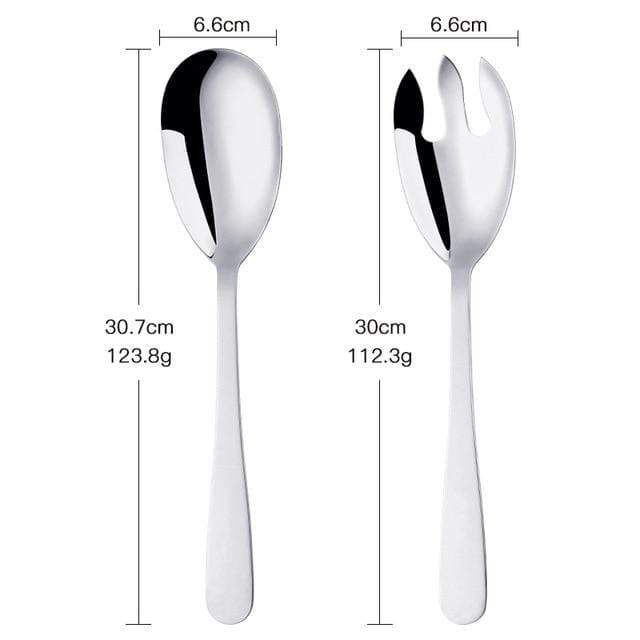 Hommfer – Ensemble de cuillères de service en acier inoxydable - Hommfer