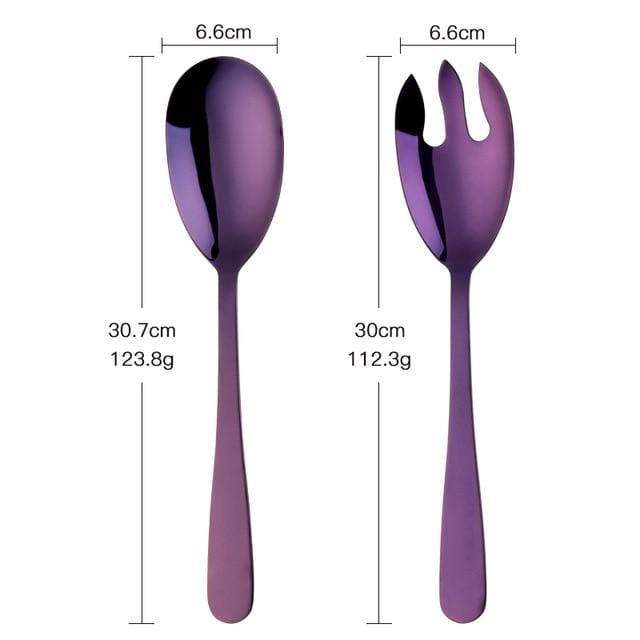 Hommfer – Ensemble de cuillères de service en acier inoxydable - Hommfer