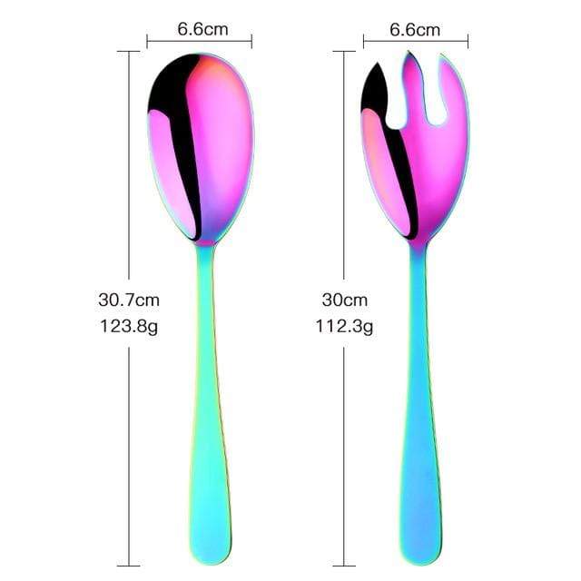 Hommfer – Ensemble de cuillères de service en acier inoxydable - Hommfer