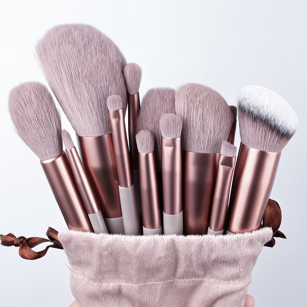 Hommfer – Ensemble de pinceaux de maquillage professionnels pour une application précise et un estompage uniforme - Hommfer