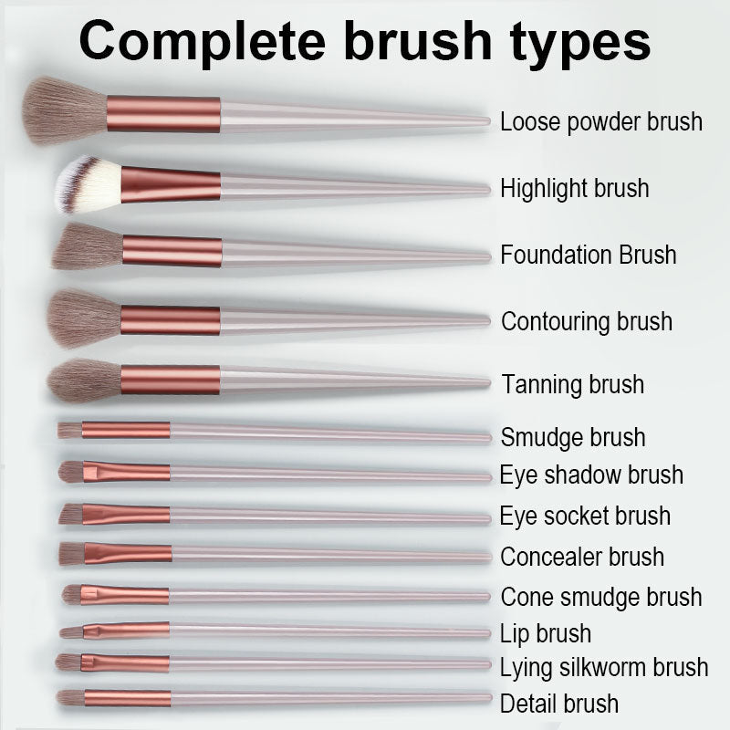 Hommfer – Ensemble de pinceaux de maquillage professionnels pour une application précise et un estompage uniforme - Hommfer