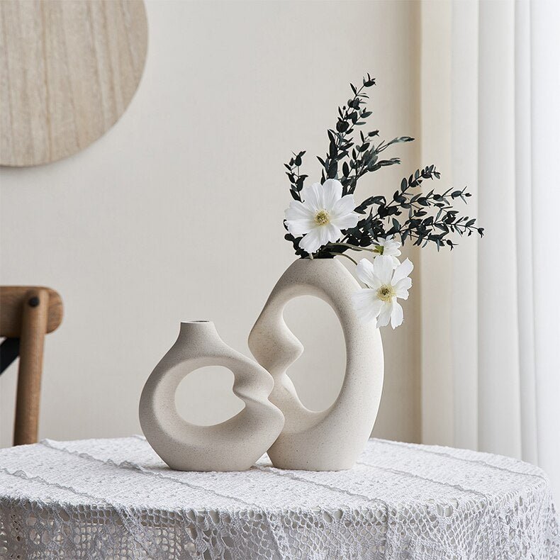 Hommfer – Ensemble de Vases en Céramique Tira Style Nordique - Hommfer