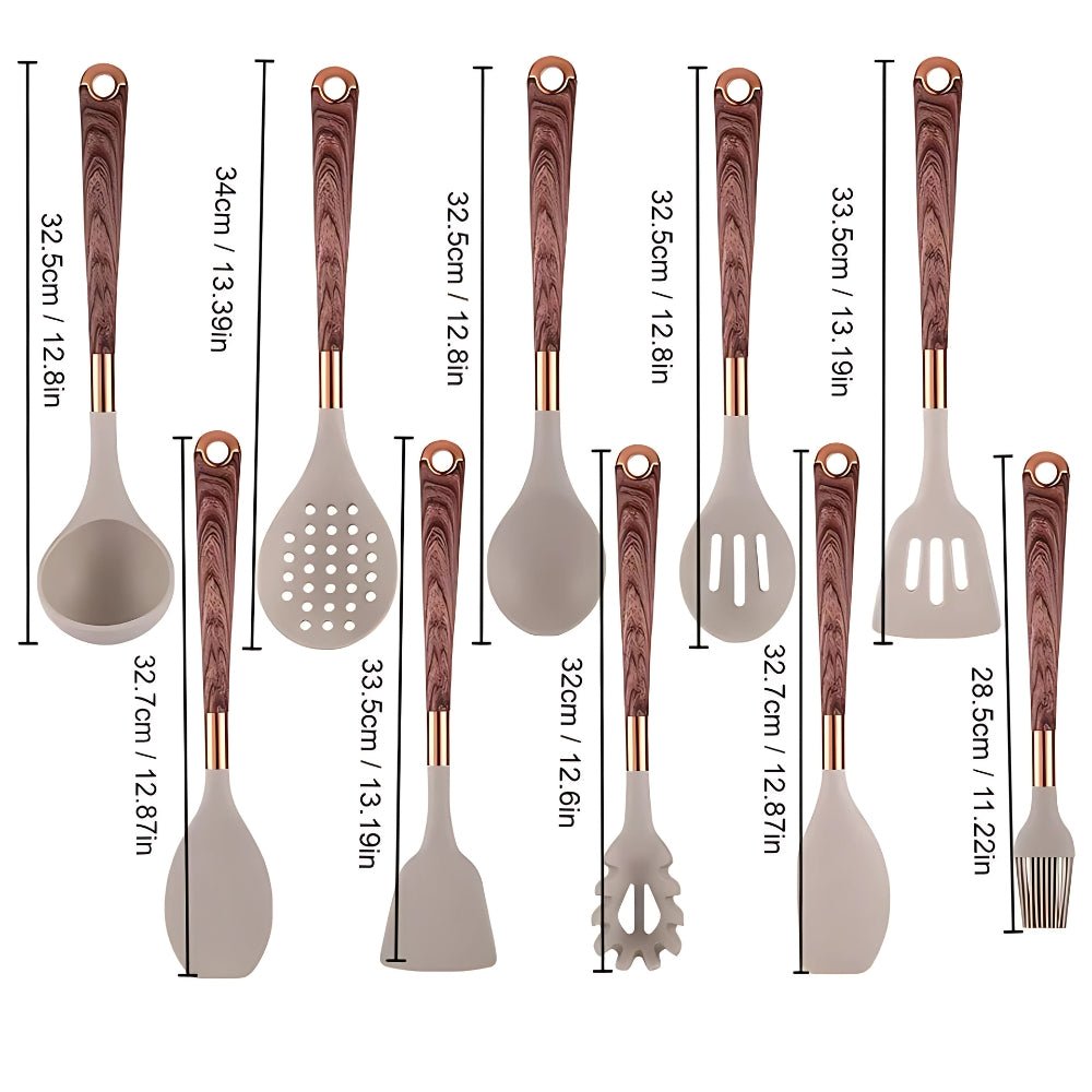 Hommfer – Ensemble d’Ustensiles de Cuisine en Silicone - Hommfer