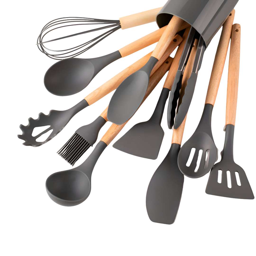 Hommfer – Ensemble d'Ustensiles de Cuisine en Silicone - Hommfer