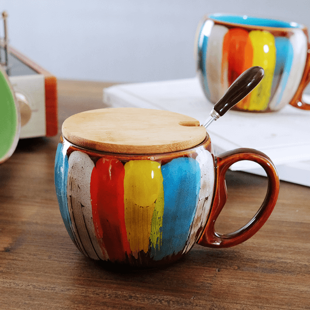 Hommfer – Ensemble Élégant de Tasses en Céramique Artisanale - Hommfer