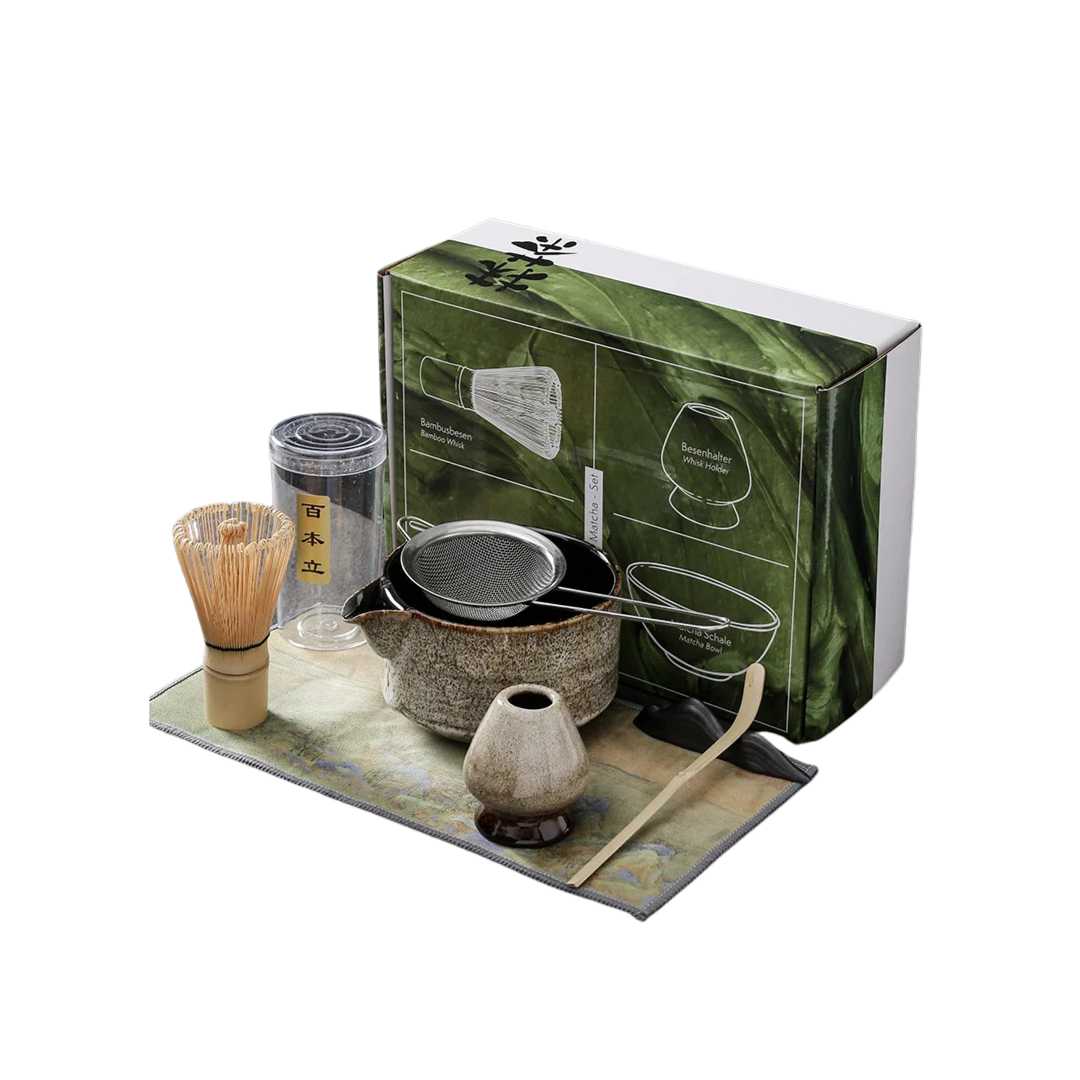 Hommfer - Ensemble Matcha Japonais 7 Pièces pour la Cuisine - Hommfer
