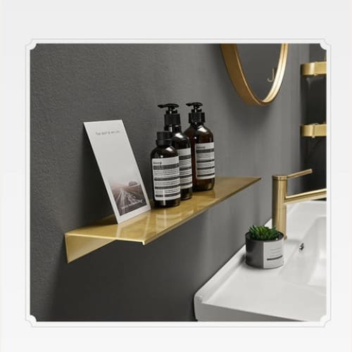 Hommfer – Étagère Murale Minimaliste en Aluminium pour Salle de Bain - Hommfer