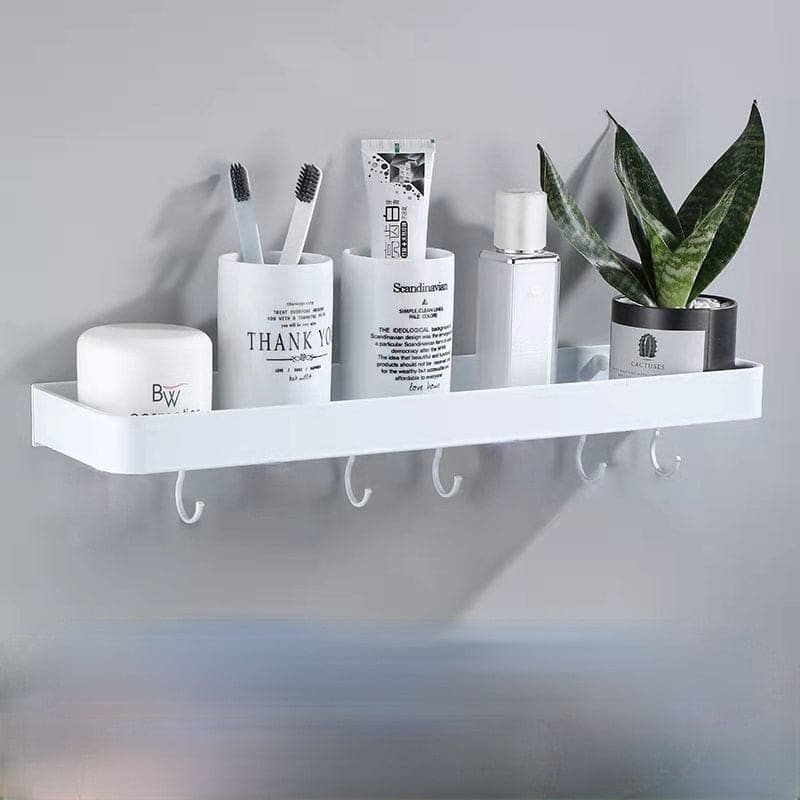Hommfer – Étagère Murale Multifonction en Aluminium pour Salle de Bain - Hommfer