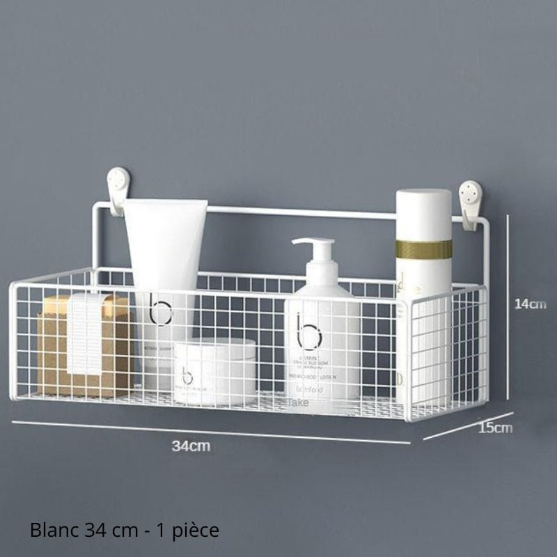 Hommfer – Étagère Murale Sans Perçage pour Salle de Bain - Hommfer