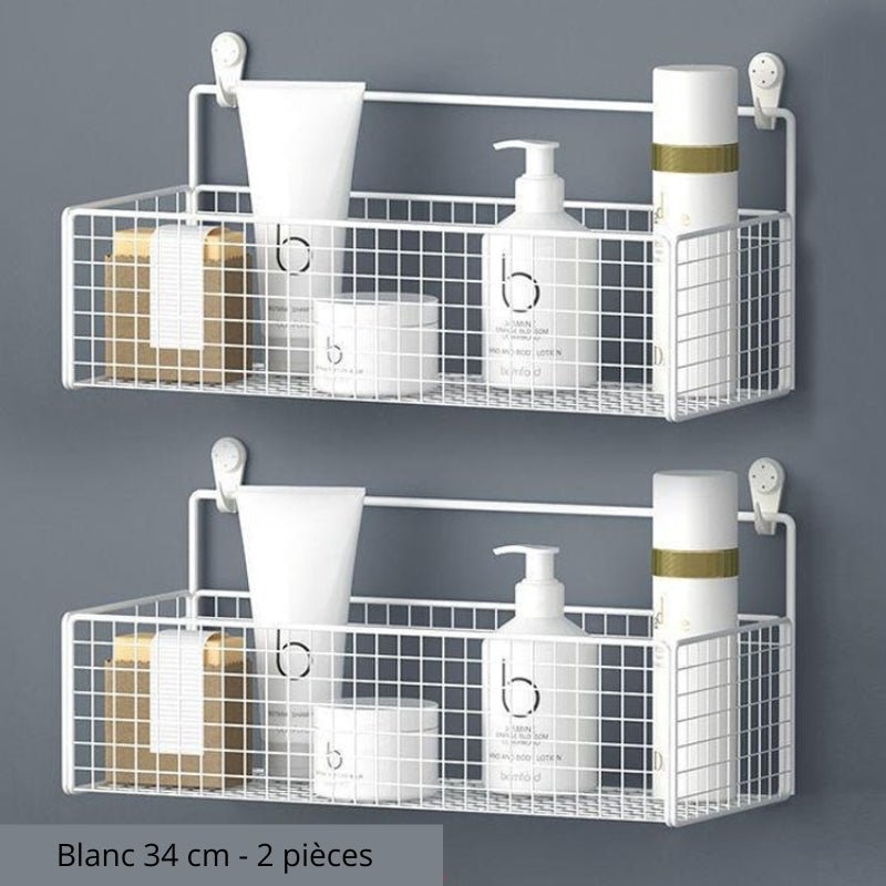 Hommfer – Étagère Murale Sans Perçage pour Salle de Bain - Hommfer
