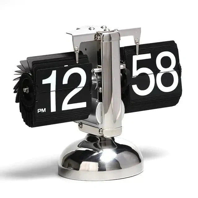 Hommfer – Horloge de Table Vintage Élégante en Bois Foncé - Hommfer