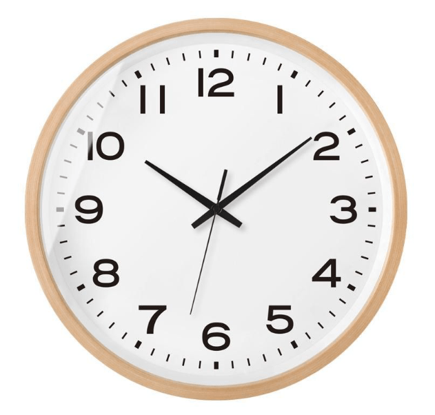 Hommfer – Horloge Murale en Bois au Style Scandinave Élégant - Hommfer