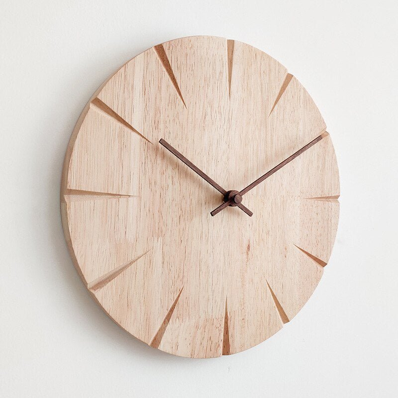Hommfer – Horloge Murale en Bois pour Intérieur Minimaliste - Hommfer