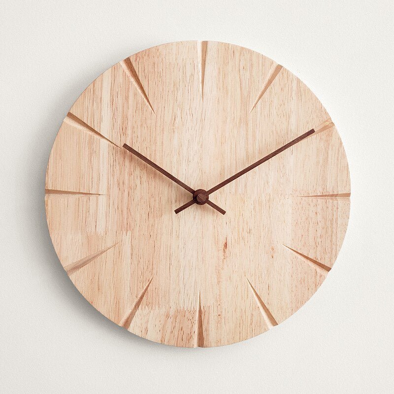 Hommfer – Horloge Murale en Bois pour Intérieur Minimaliste - Hommfer