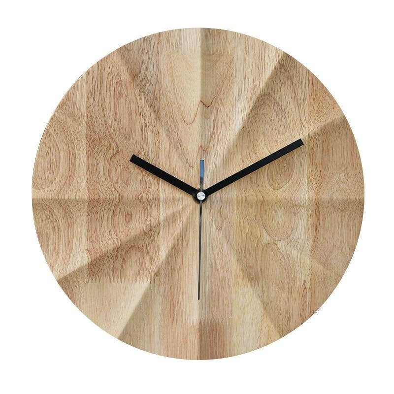 Hommfer – Horloge Murale Minimaliste en Bambou et Bois - Hommfer