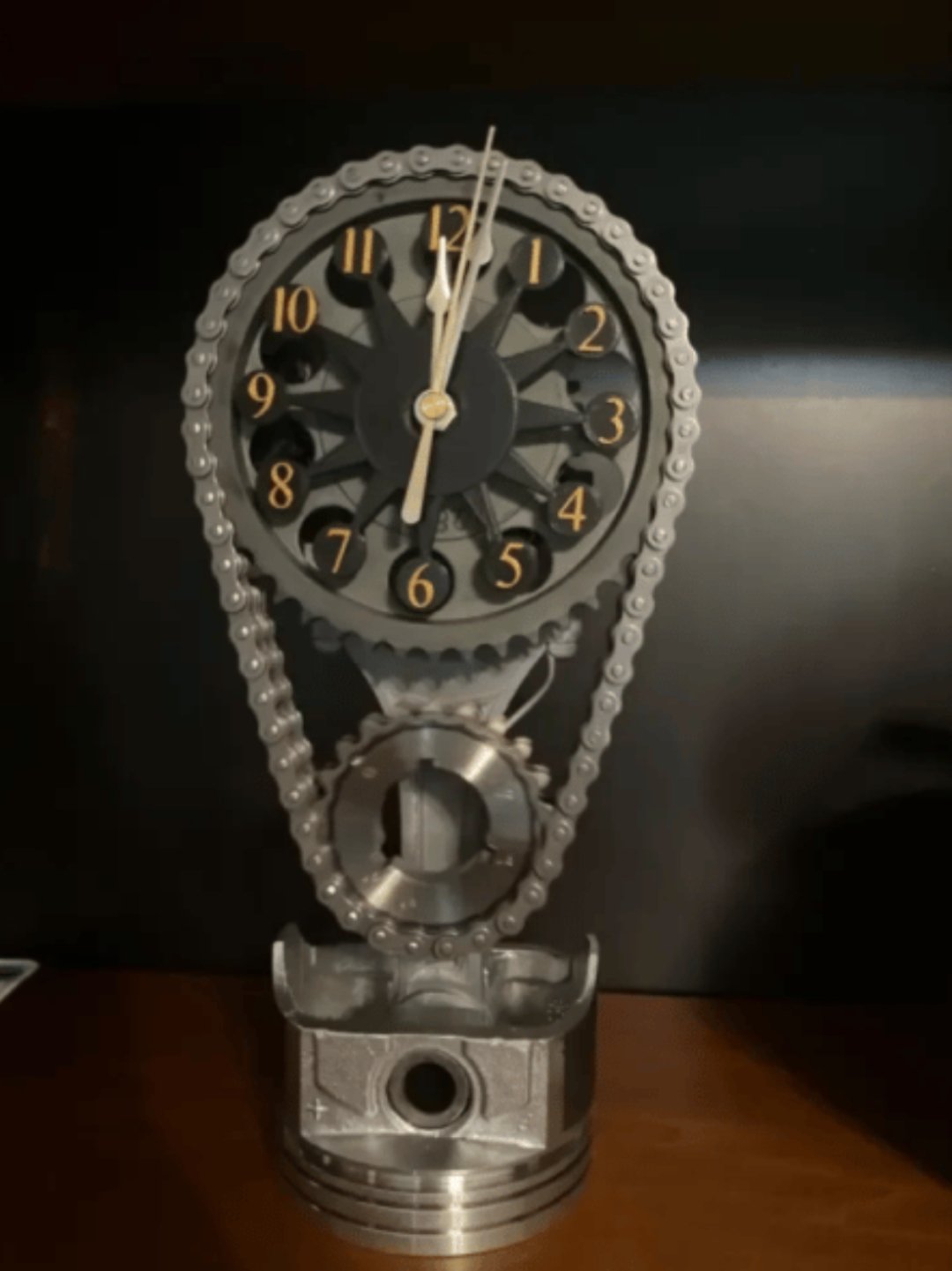 Hommfer – Horloge Murale Moderne Engrenage - Hommfer