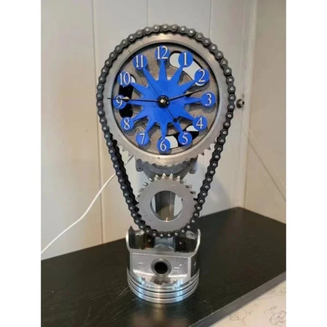 Hommfer – Horloge Murale Moderne Engrenage - Hommfer