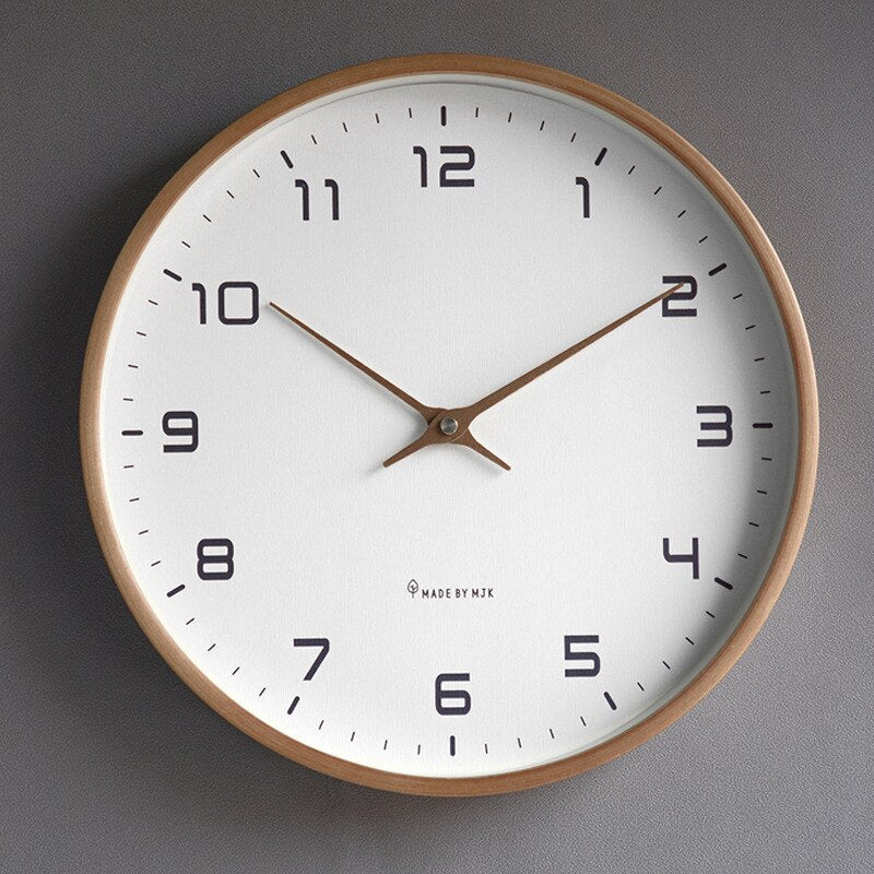 Hommfer - Horloge Murale Scandinave Minimaliste et Élégante - Hommfer