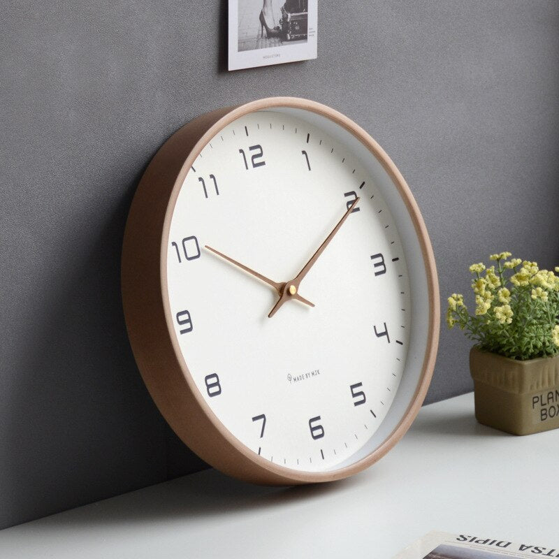 Hommfer - Horloge Murale Scandinave Minimaliste et Élégante - Hommfer