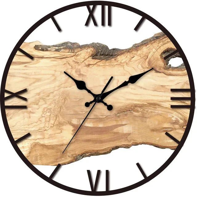 Hommfer – Horloge Murale Transparente au Design Minimaliste - Hommfer