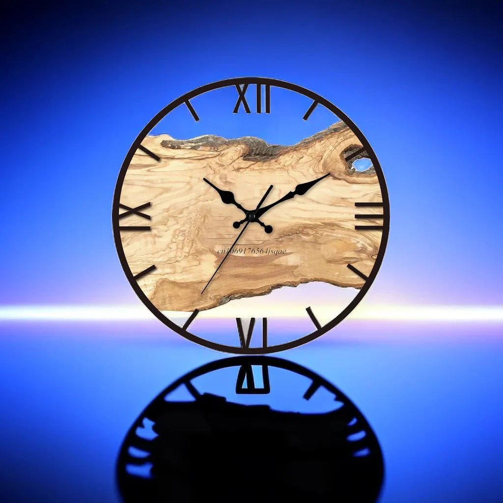 Hommfer – Horloge Murale Transparente au Design Minimaliste - Hommfer