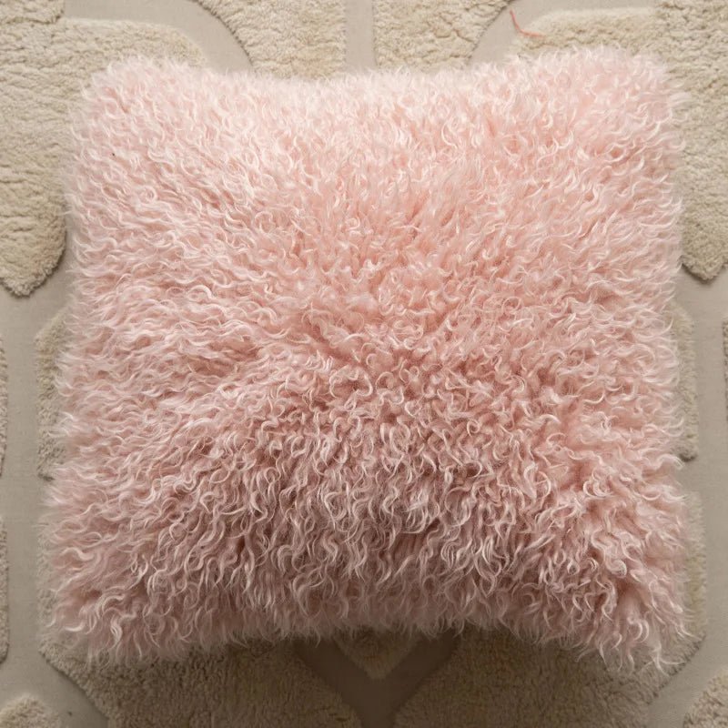 Hommfer - Housse Coussin Géométrique Rose 45x45 cm - Hommfer