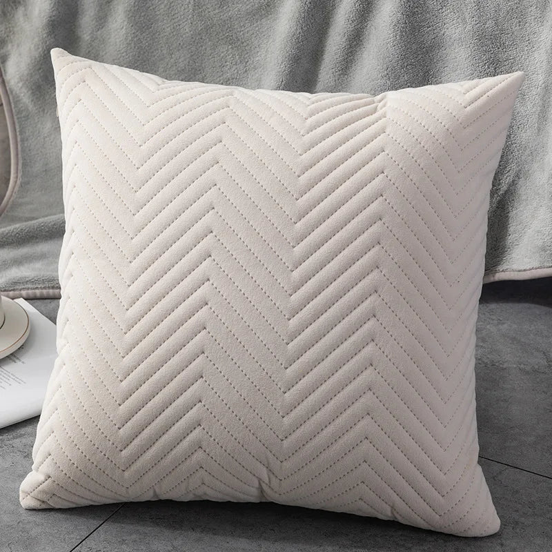 Hommfer - Housse Coussin Velours 45x45cm - Hommfer