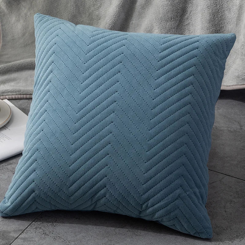 Hommfer - Housse Coussin Velours 45x45cm - Hommfer