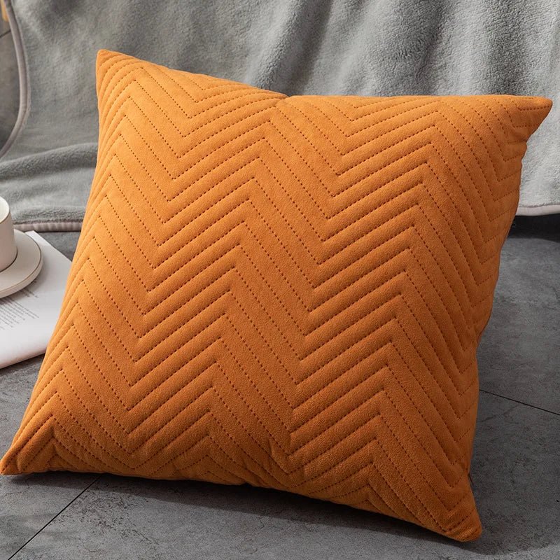 Hommfer - Housse Coussin Velours 45x45cm - Hommfer