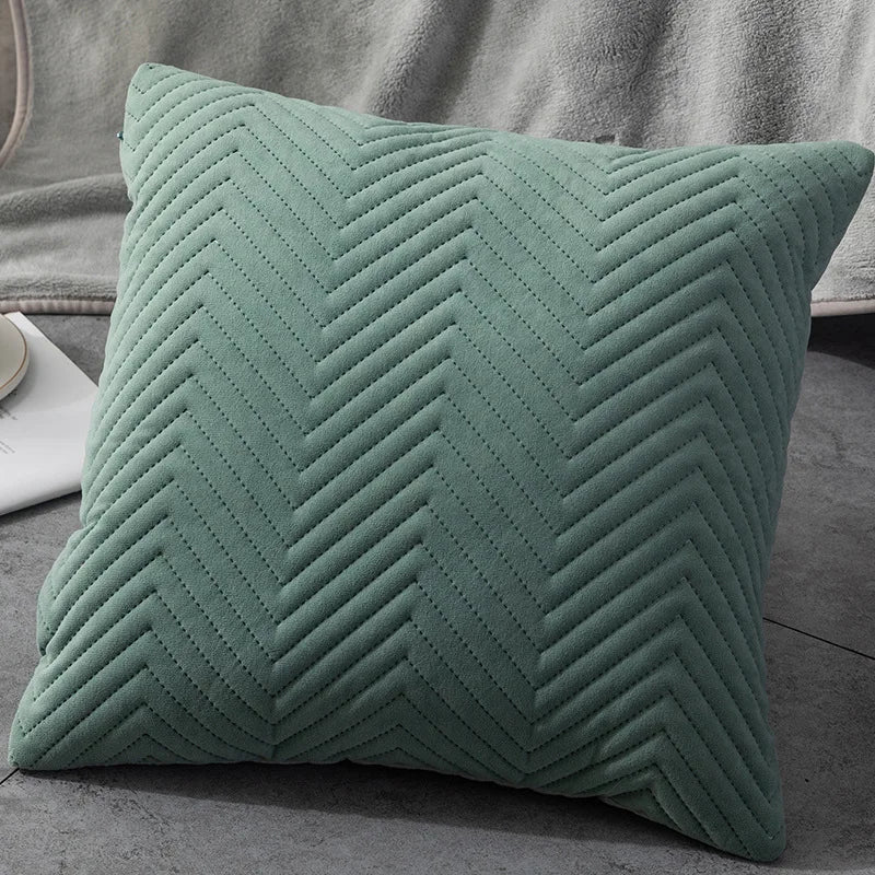 Hommfer - Housse Coussin Velours 45x45cm - Hommfer